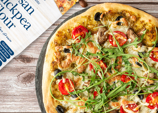 Besan Chickpea Pizza Dough Recipe - YesYouCan Gluten Free