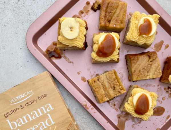 Toffee Banoffee Slice - YesYouCan Gluten Free