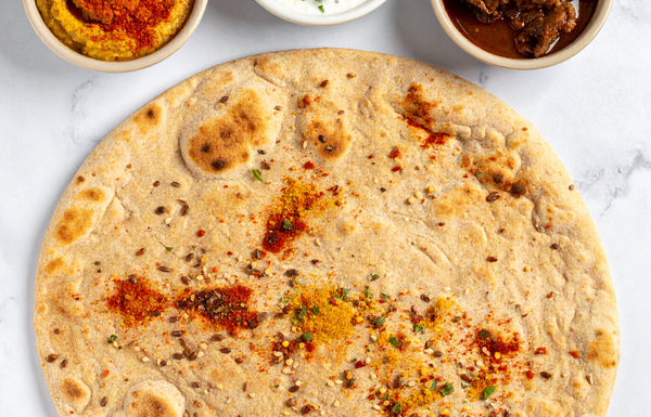 North African-Style Spiced Multigrain Flatbread