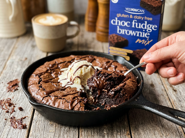 Choc Fudge Brownie Skillet