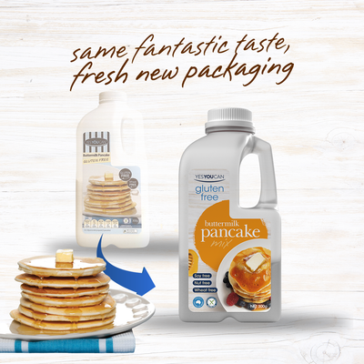 buttermilk pancake gluten free yesyoucan front image product photo new packaging old