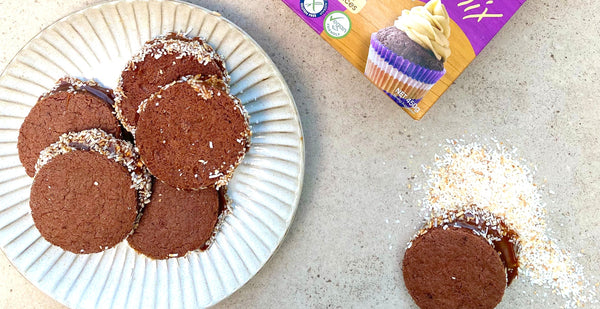Choc Caramel Sandwich Cookies