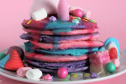 Gluten Free Unicorn Pancake Recipe