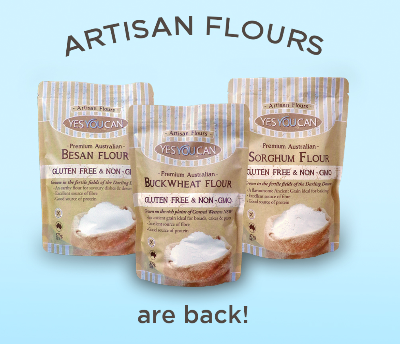 Return of Australian flours announcement