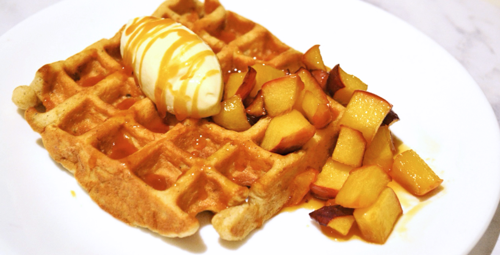 Apple Cinnamon Waffles Recipe
