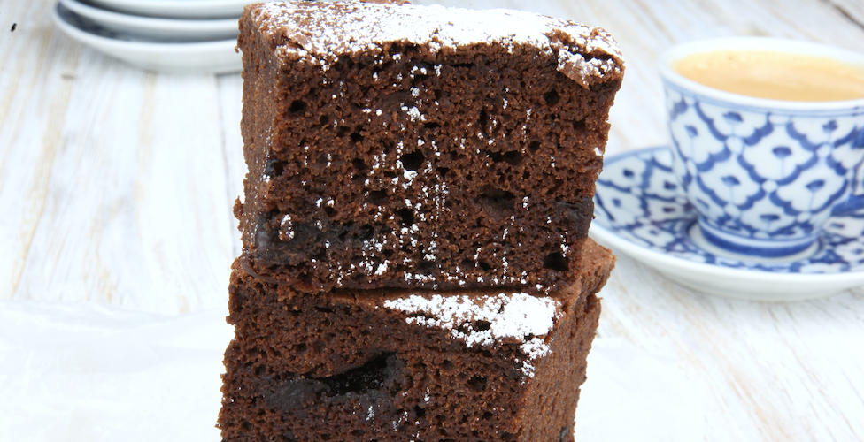 Yummy Chocolate Brownie made with Choc Mud Cake Mix