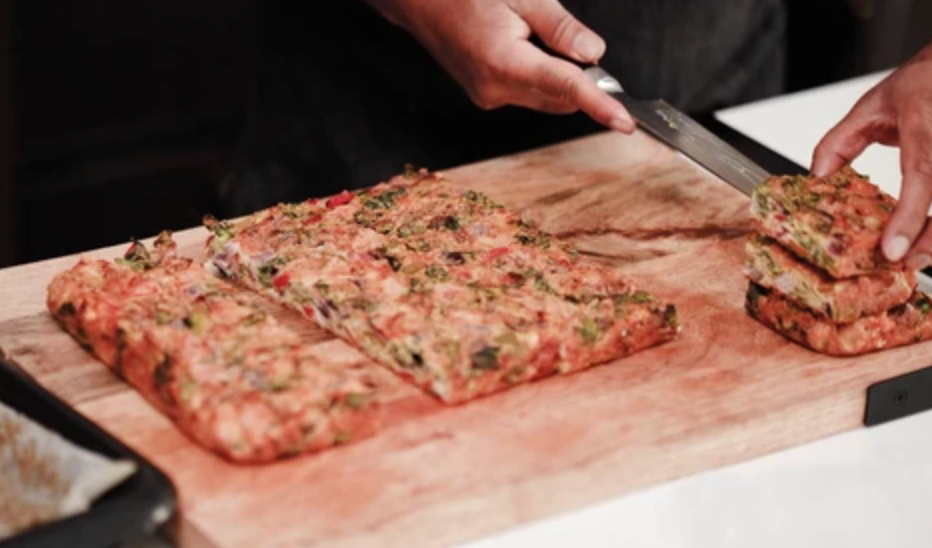 Mediterranean Vegetable & Cheese Slice