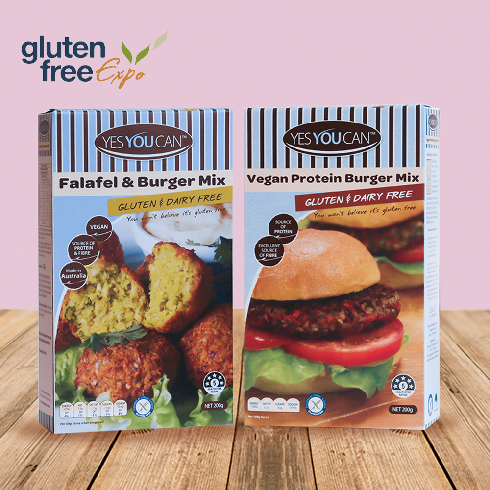 vegan burger falafel protein bean yesyoucan gluten free