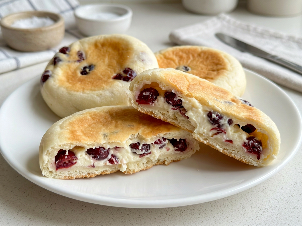 Gluten Free Cranberry Cheese Bun Recipe
