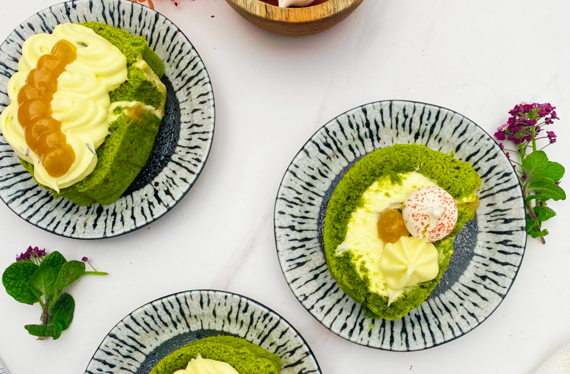 Yuzu Matcha Cake