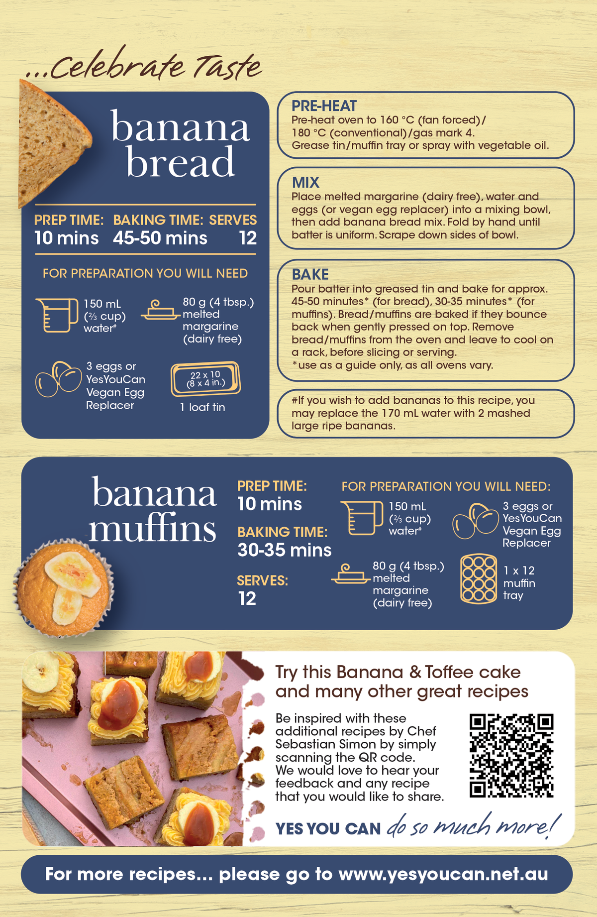 Banana Bread Mix