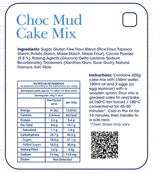 Chocolate Mud Cake Mix 5kg