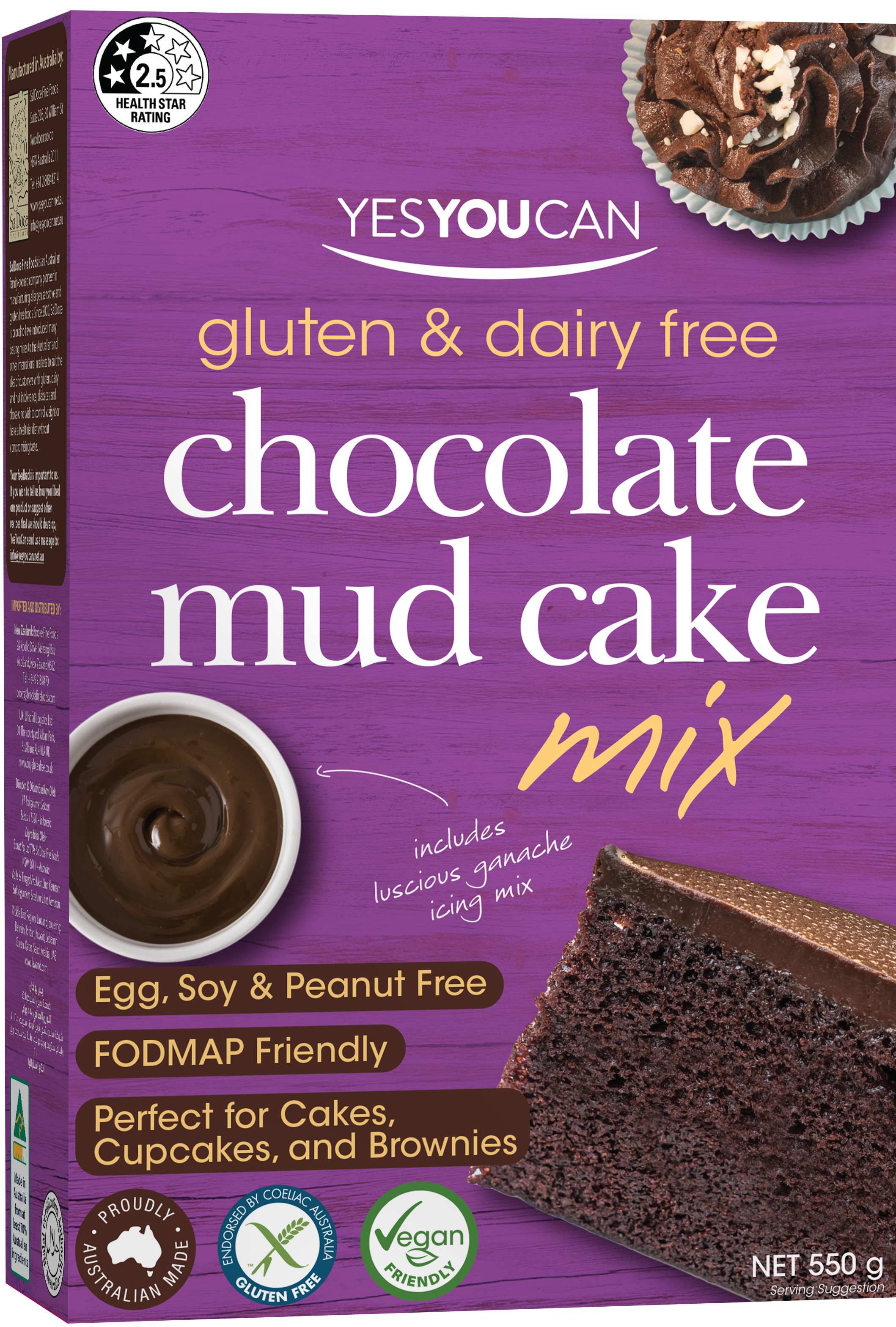 YesYouCan Choc Mud Cake