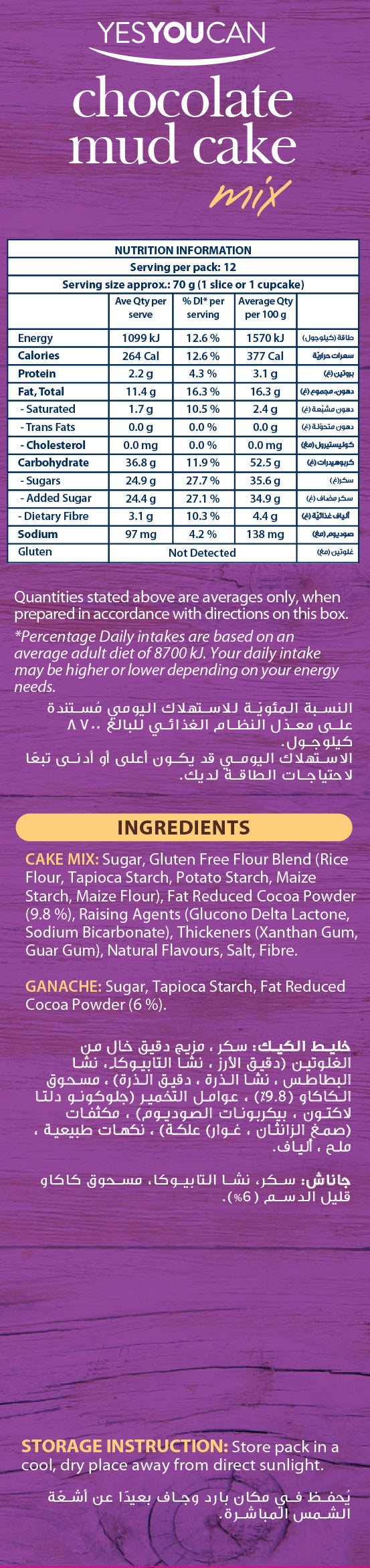 chocolate mud cake yesyoucan australia gluten dairy free egg soy cupcake fodmap friendly