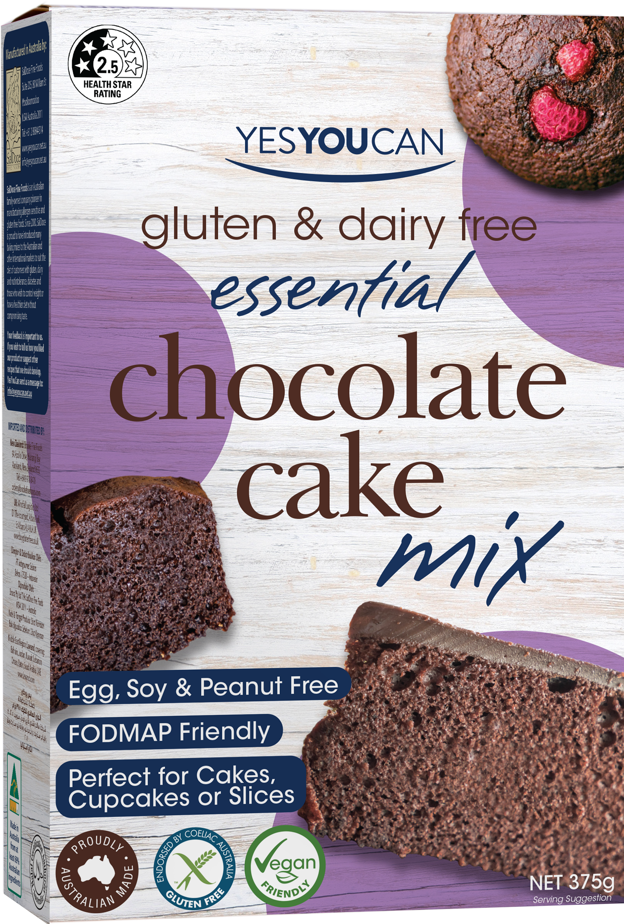 YesYouCan Essential Chocolate Cake Mix