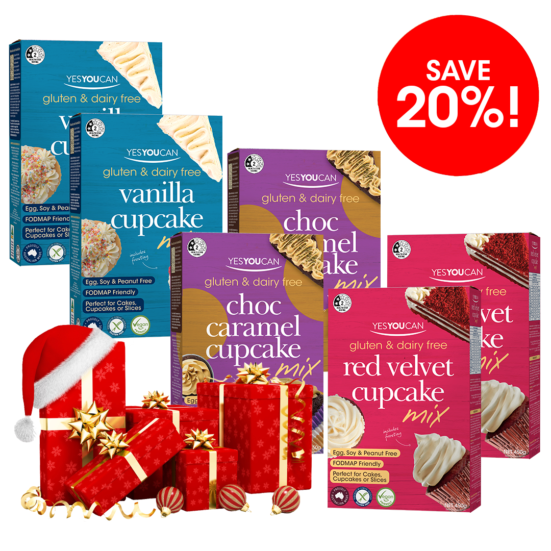 Holiday Cupcake Gift Set