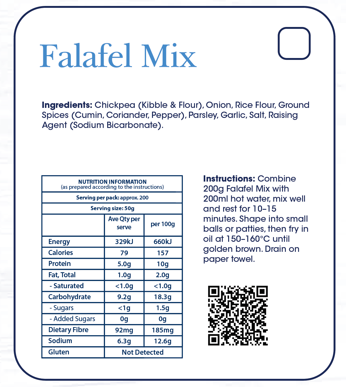 Falafel Mix 5kg