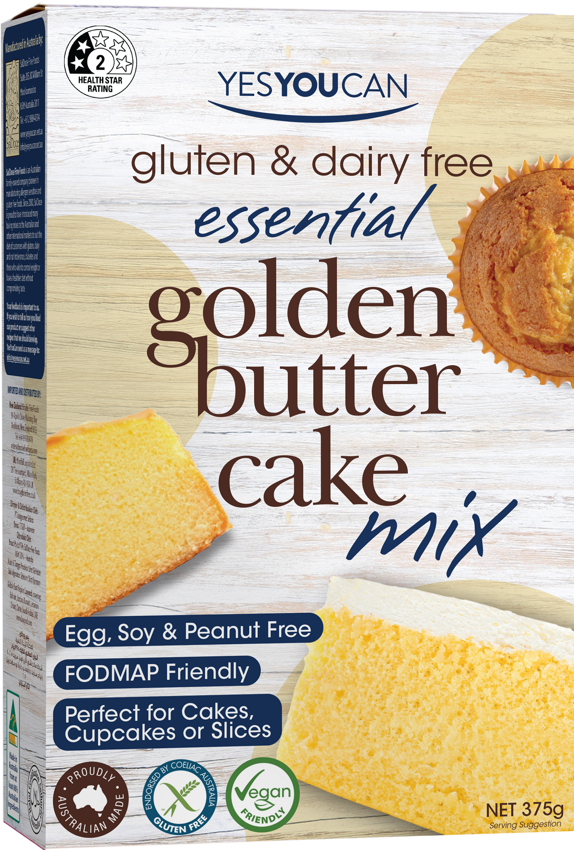 Essential Golden Butter Cake
