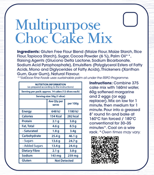 Essential Chocolate Multipurpose Cake Mix 5kg
