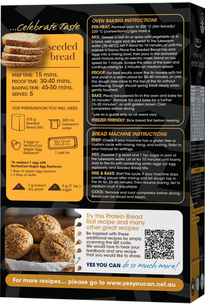 Protein Rich Seeded Bread