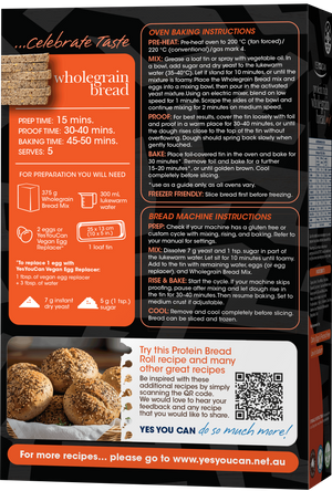 Protein Rich Wholegrain Bread