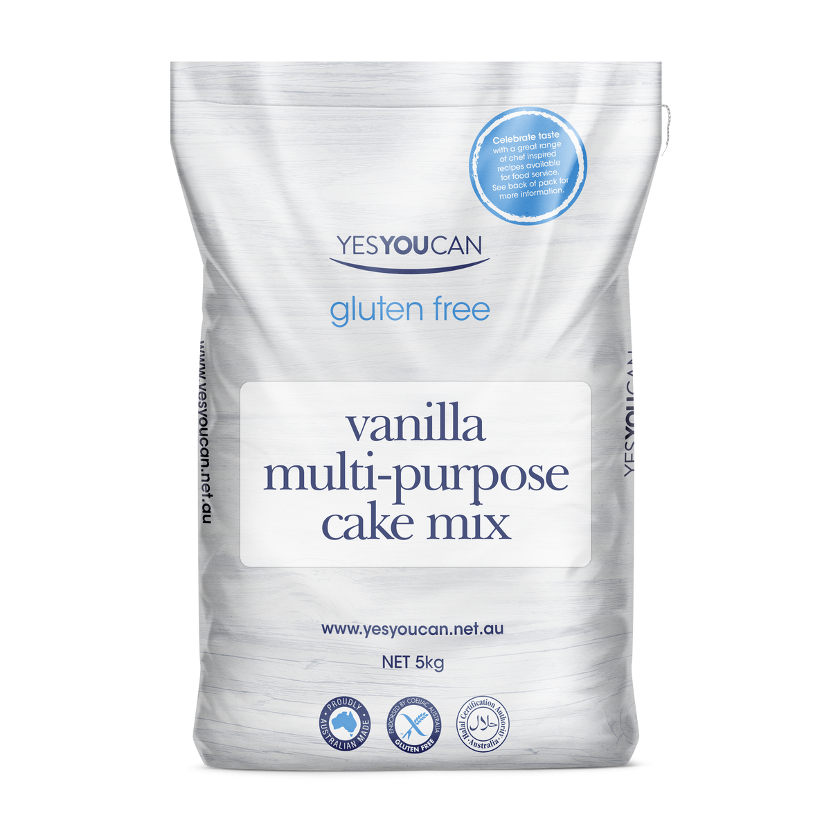 Vanilla Cupcake Mix 5kg