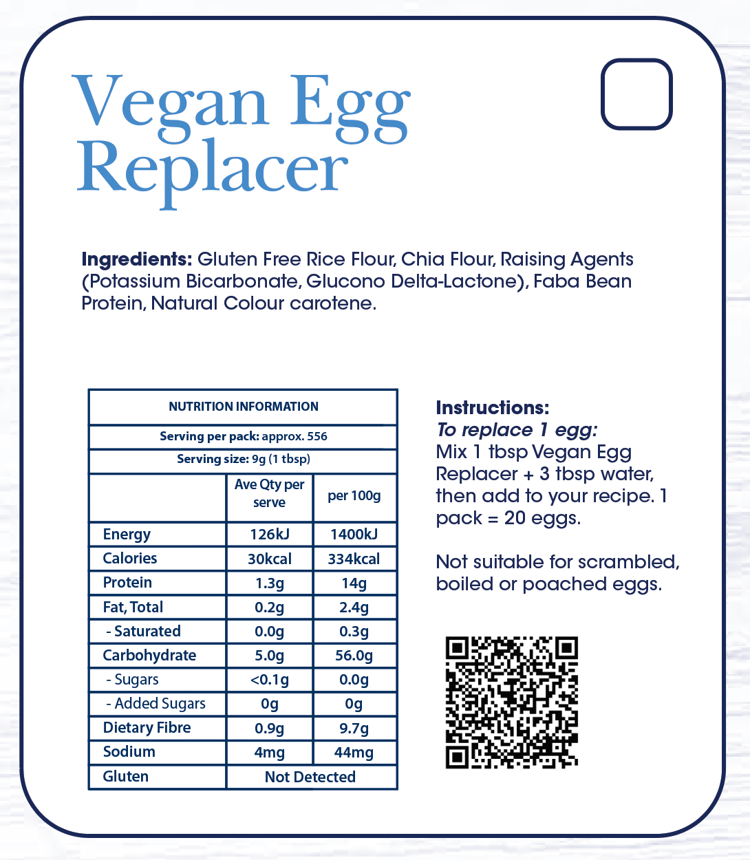 Vegan Egg Replacer 5kg