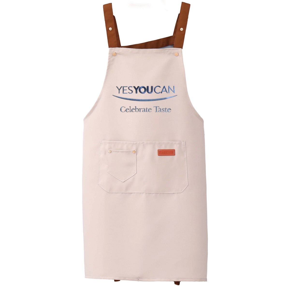 YesYouCan Embroidered Apron