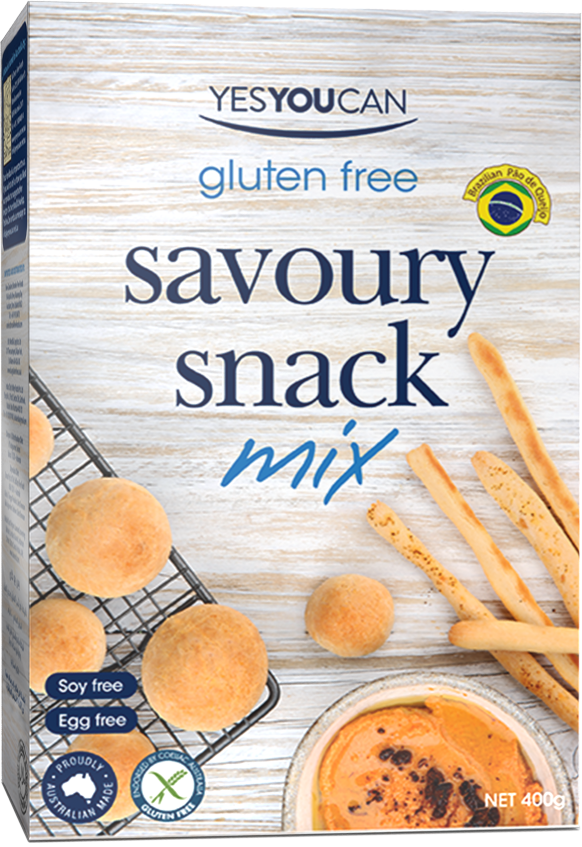 Savoury Snack Mix - P̣ao de Queijo