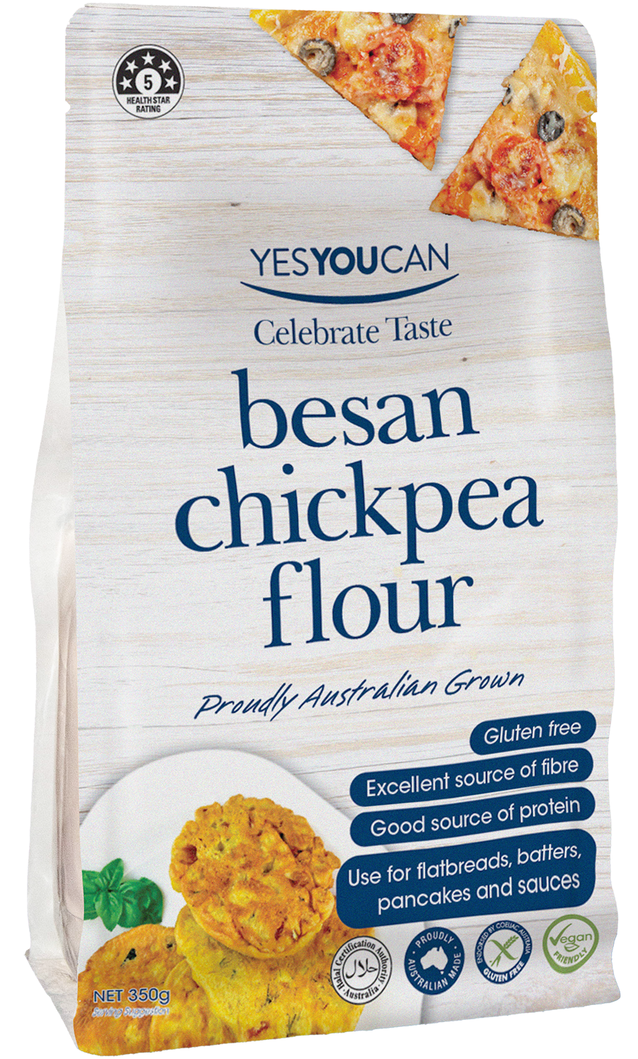 besan chickpea flour yesyoucan vegan gluten free fibre protein flatbread pancake