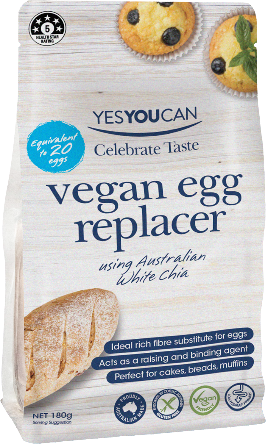 YesYouCan Vegan Egg Replacer
